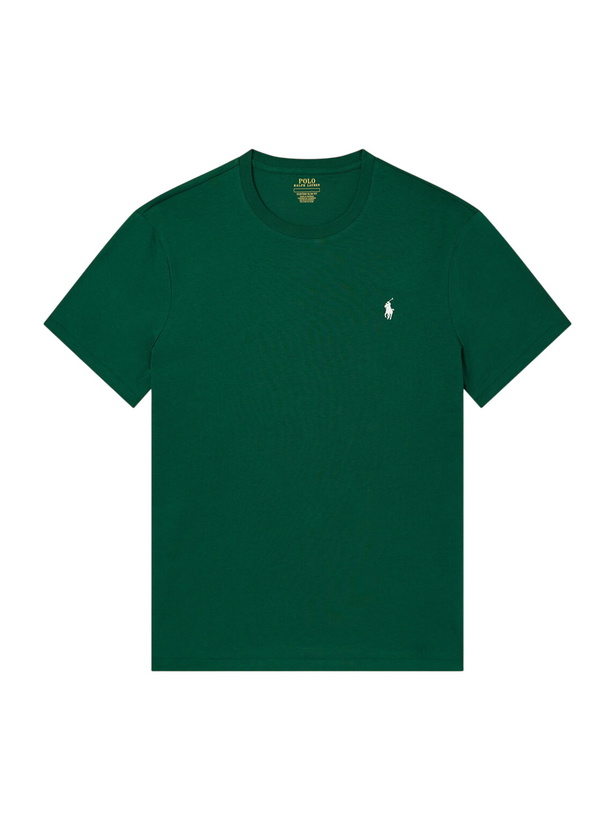 Photo: Polo Ralph Lauren - Logo-Embroidered Cotton-Jersey T-Shirt - Green
