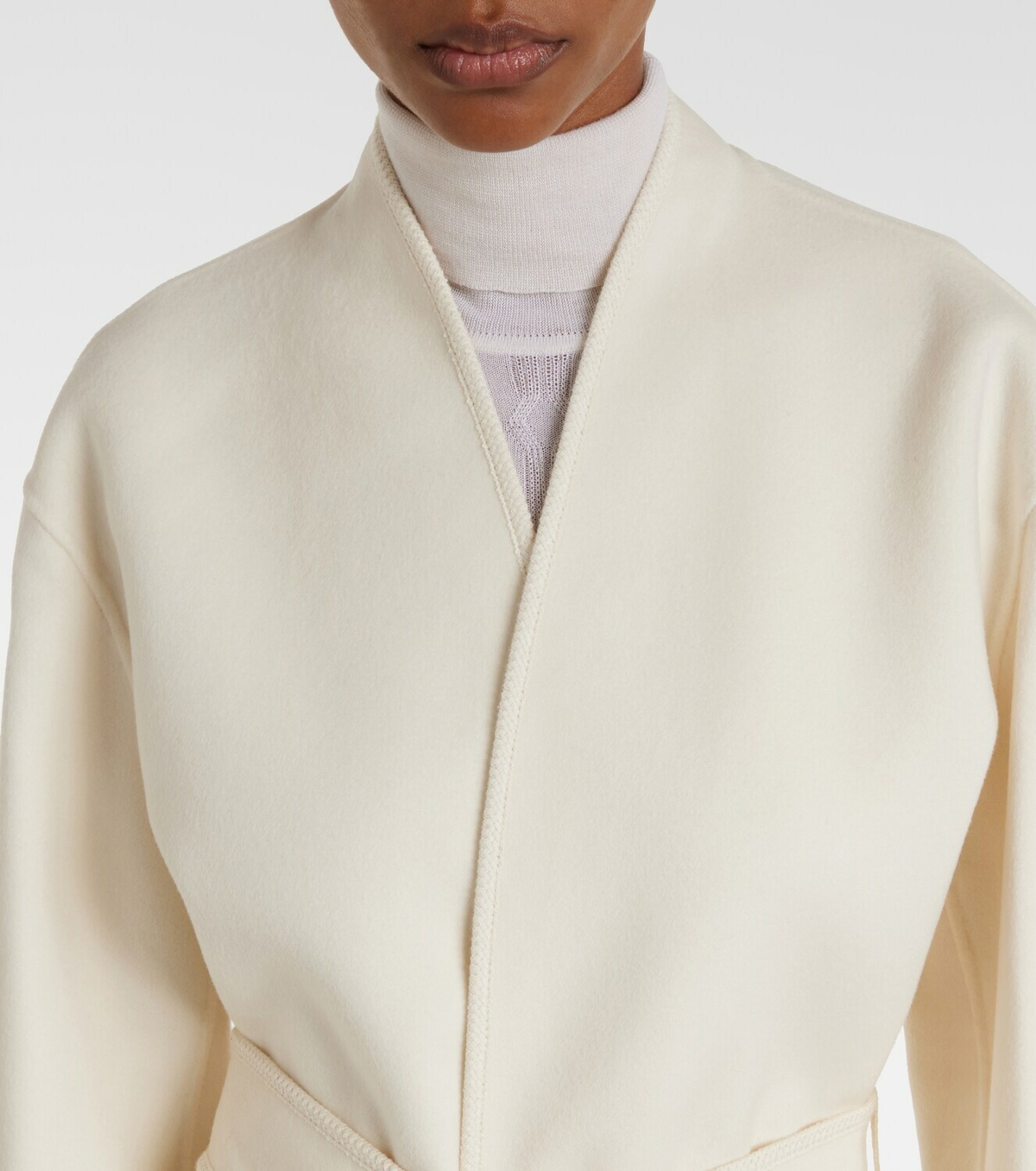 Róhe Belted wool jacket