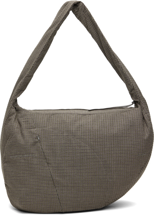 Photo: POST ARCHIVE FACTION (PAF) SSENSE Exclusive Brown CVSM Edition 8.0 Large Bag