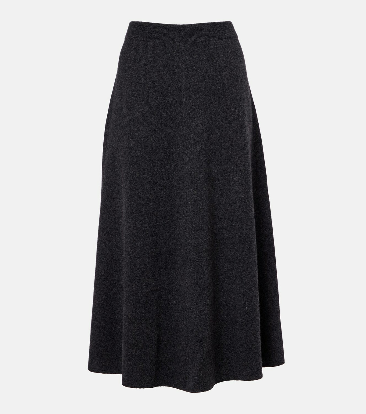 Jardin des Orangers Wool and cashmere midi skirt