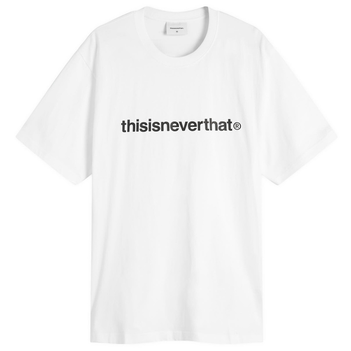 Photo: thisisneverthat Men's T-Logo T-Shirt in White