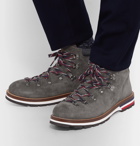 Moncler - Peak Suede Hiking Boots - Gray