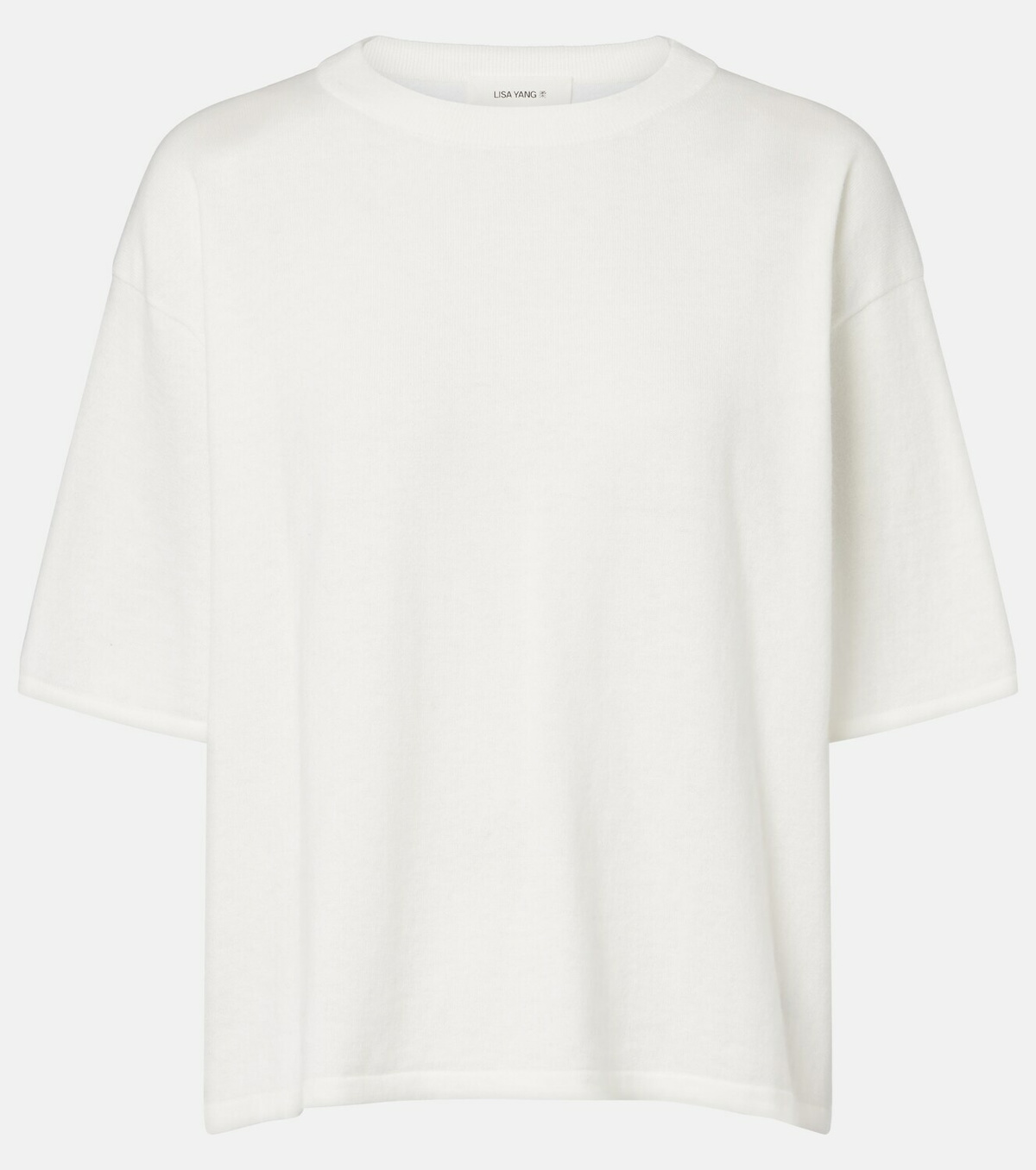 Lisa Yang Rubie cotton and cashmere T-shirt