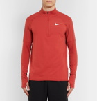 Nike Running - Element Mélange Therma-Sphere Dri-FIT Half-Zip Top - Men - Red