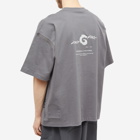 GOOPiMADE x WildThings Graphic Pocket T-Shirt in Lava Smoke