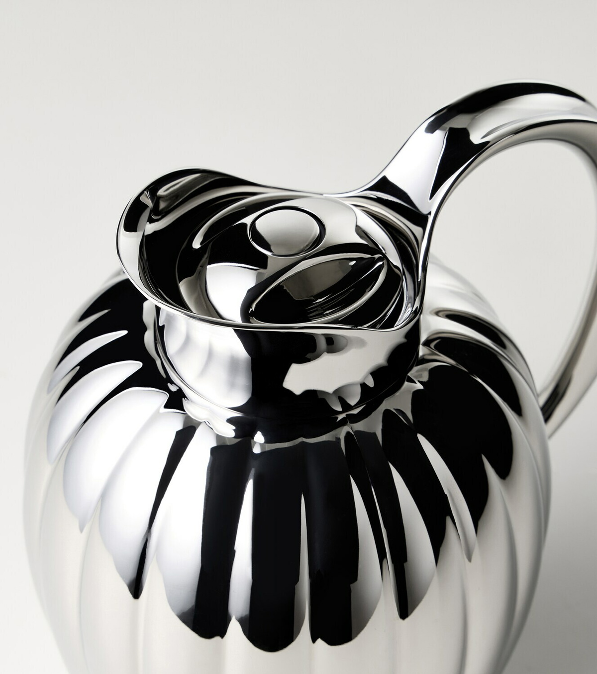 Georg Jensen Bernadotte stainless steel jug by Sigvard Bernadotte