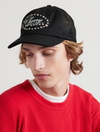 Cherry Los Angeles - Studded Five Star Logo-Embroidered Canvas and Mesh Trucker Cap