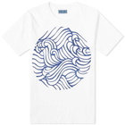 Blue Blue Japan Wave Pattern Tee - END. Exclusive