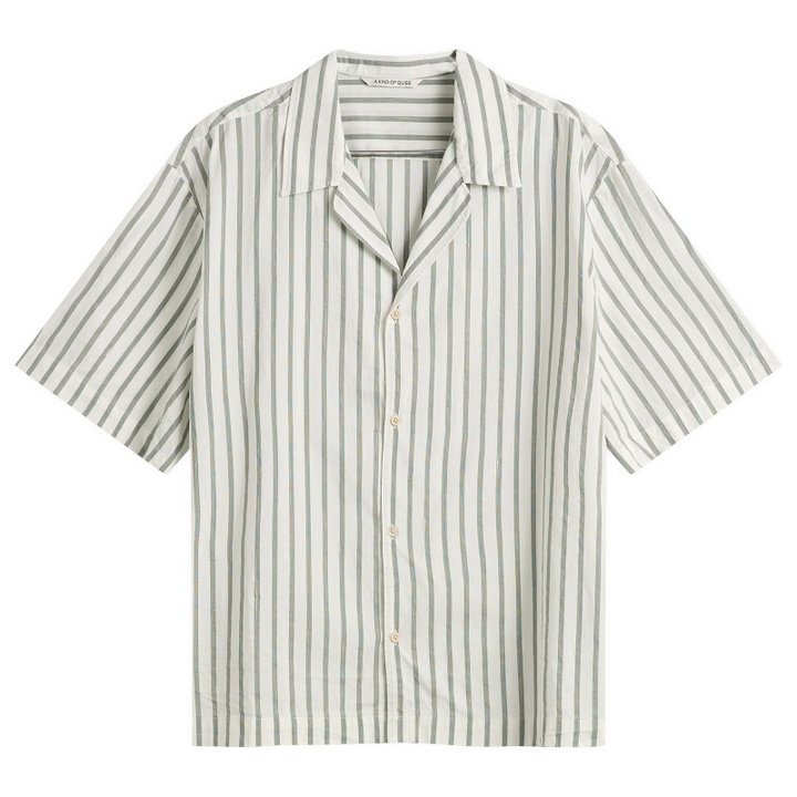 Photo: A Kind of Guise Men's Samata Vacation Shirt in Aloe Stripe
