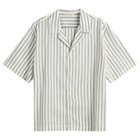 A Kind of Guise Men's Samata Vacation Shirt in Aloe Stripe