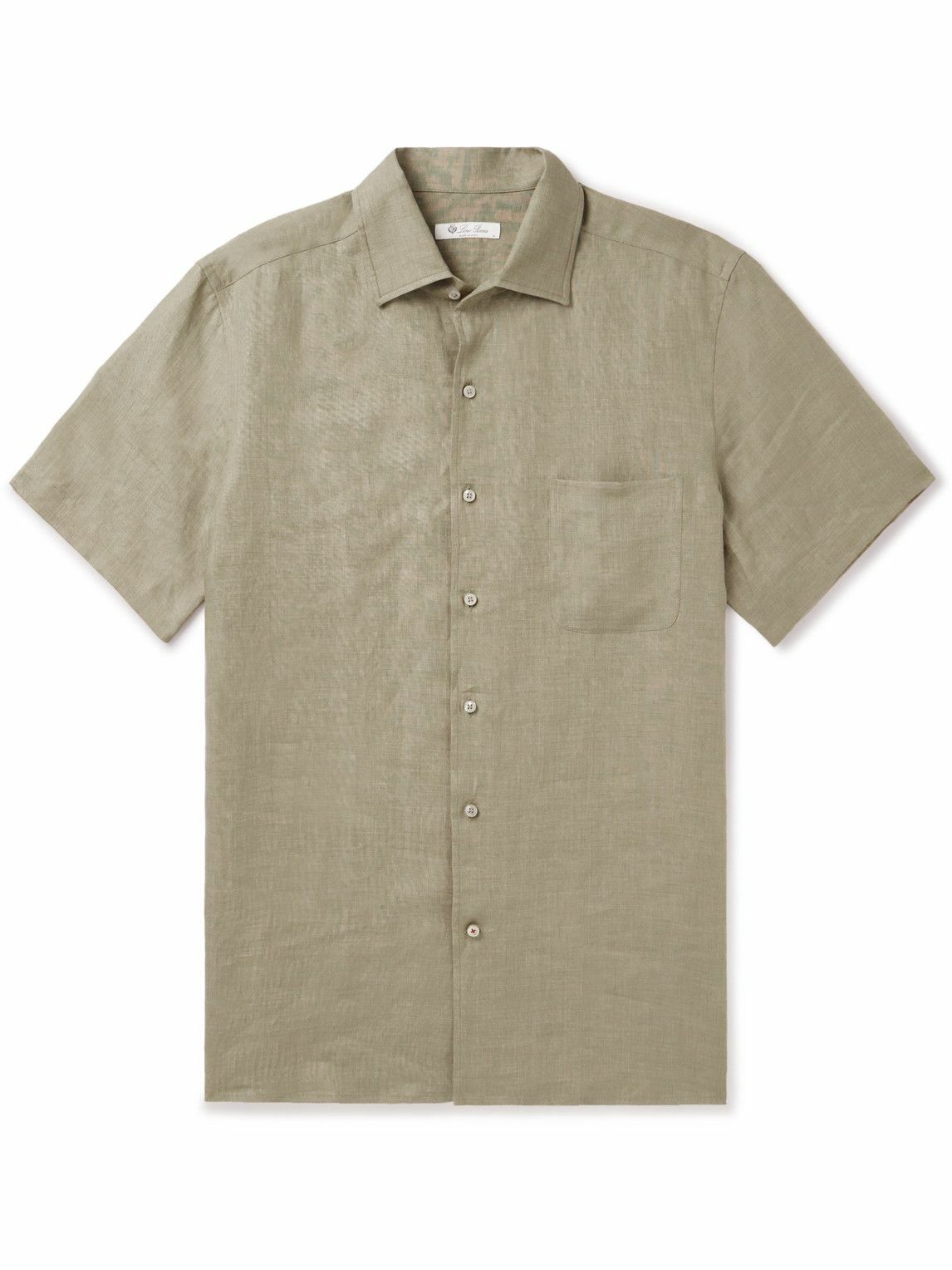 Loro Piana - Arizona Linen Shirt - Green Loro Piana