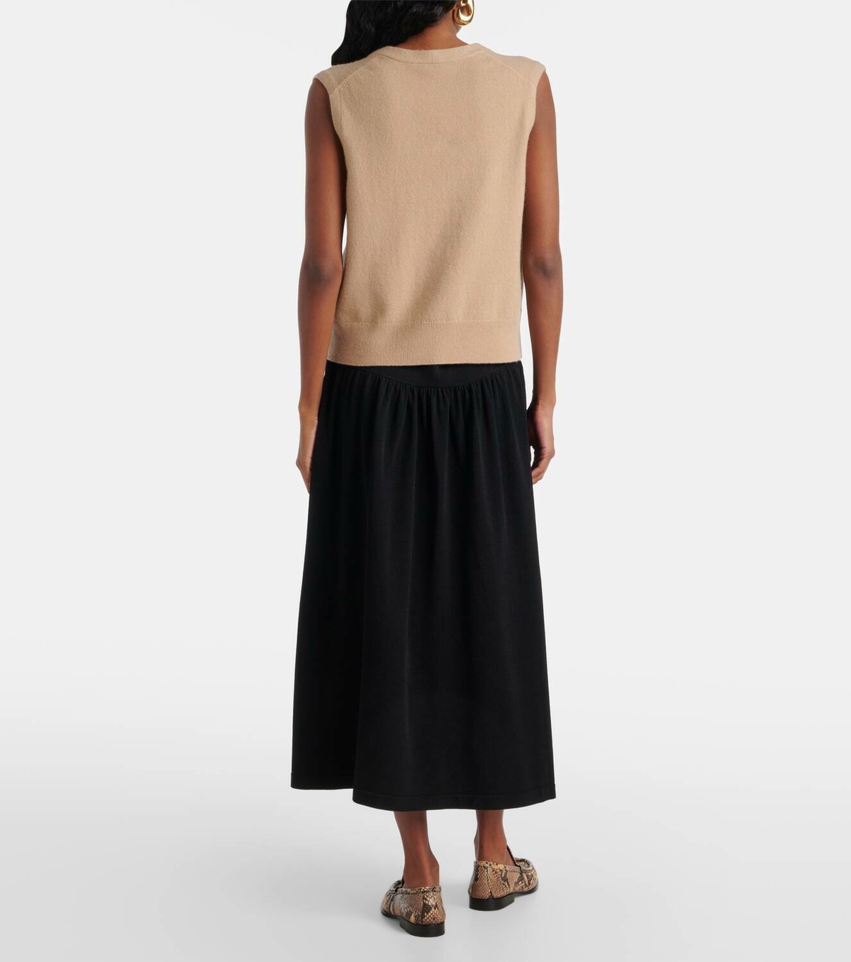 Vince Wool and cashmere-blend vest