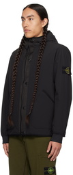 Stone Island Black Insulated Jacket