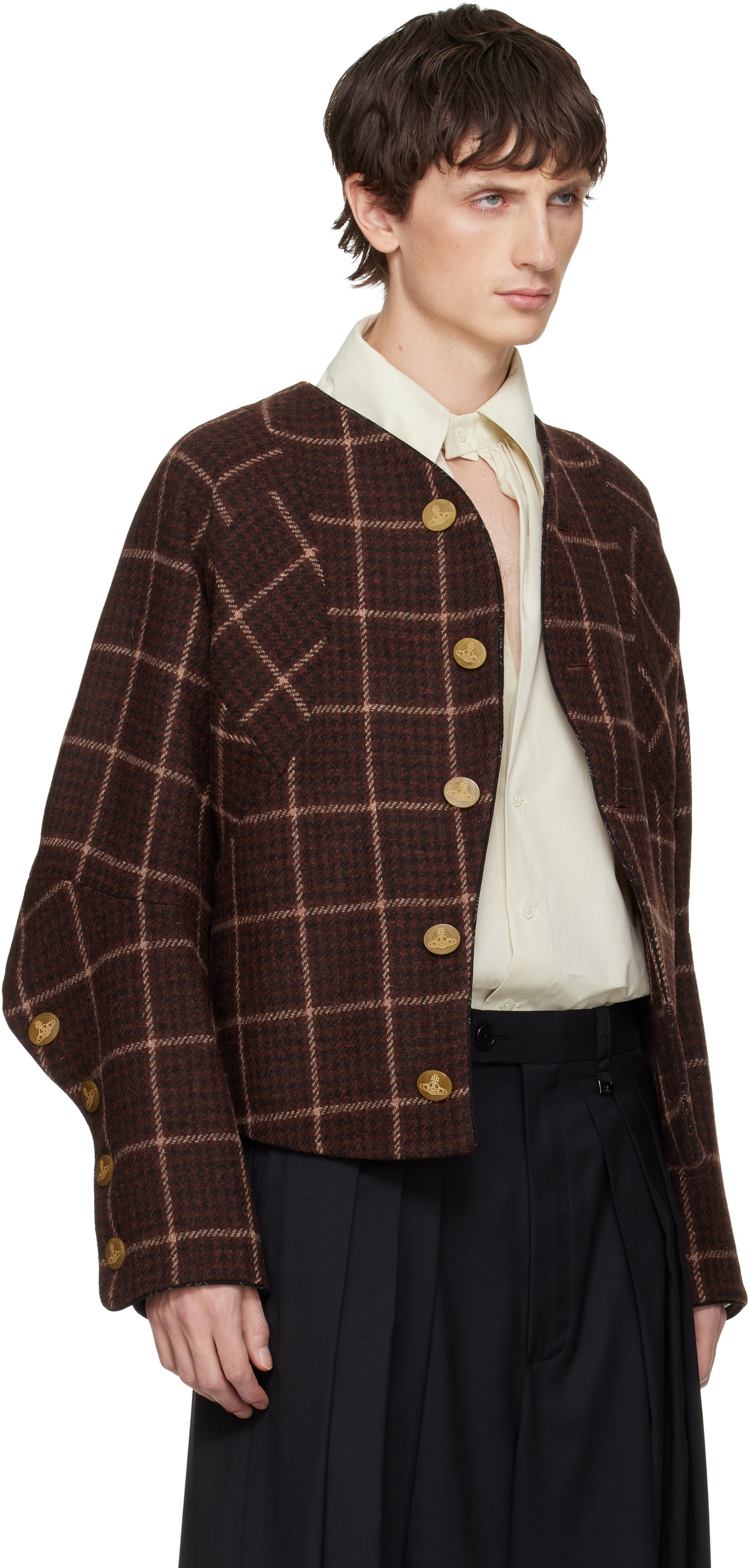 Vivienne Westwood Brown Pourpoint Jacket