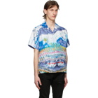 Amiri Multicolor Silk Tie-Dye Shirt