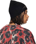 ALEXANDER DIGENOVA Black Logo Beanie
