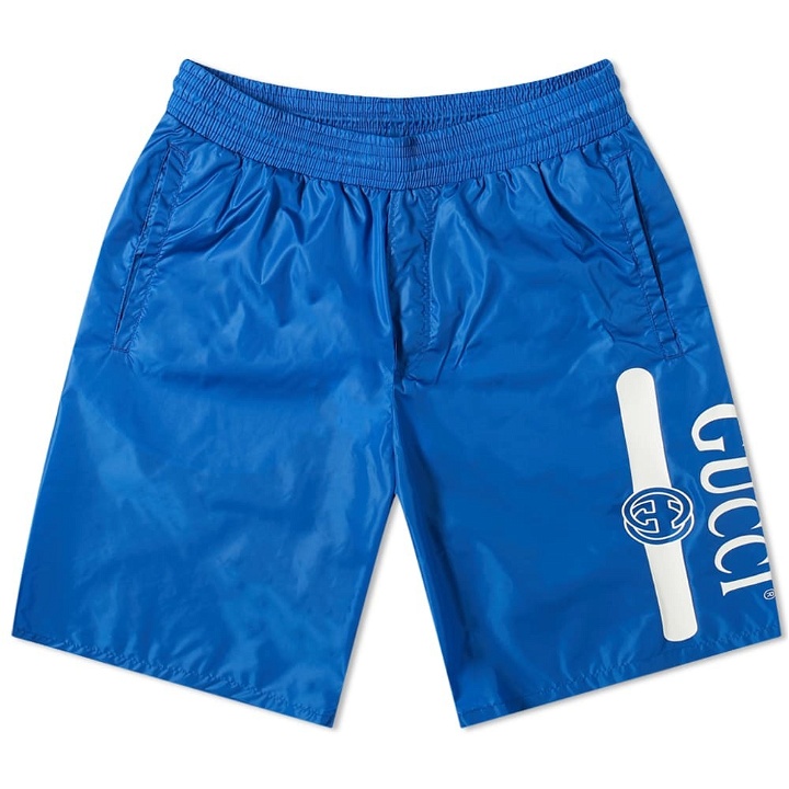 Photo: Gucci Logo Leg Swim Short