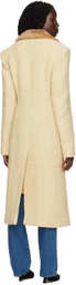 Kwaidan Editions Beige Notched Lapel Coat