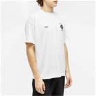 F.C. Real Bristol Men's Big Logo Wide T-Shirt in White