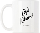 Maison Kitsuné White 'Café Kitsuné' Mug