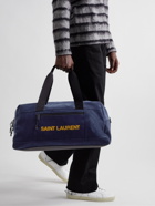 SAINT LAURENT - Nuxx Logo-Embroidered Corduroy Duffle Bag