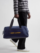 SAINT LAURENT - Nuxx Logo-Embroidered Corduroy Duffle Bag