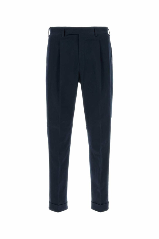 Photo: PT Torino Dark Blue Stretch Cotton Pant