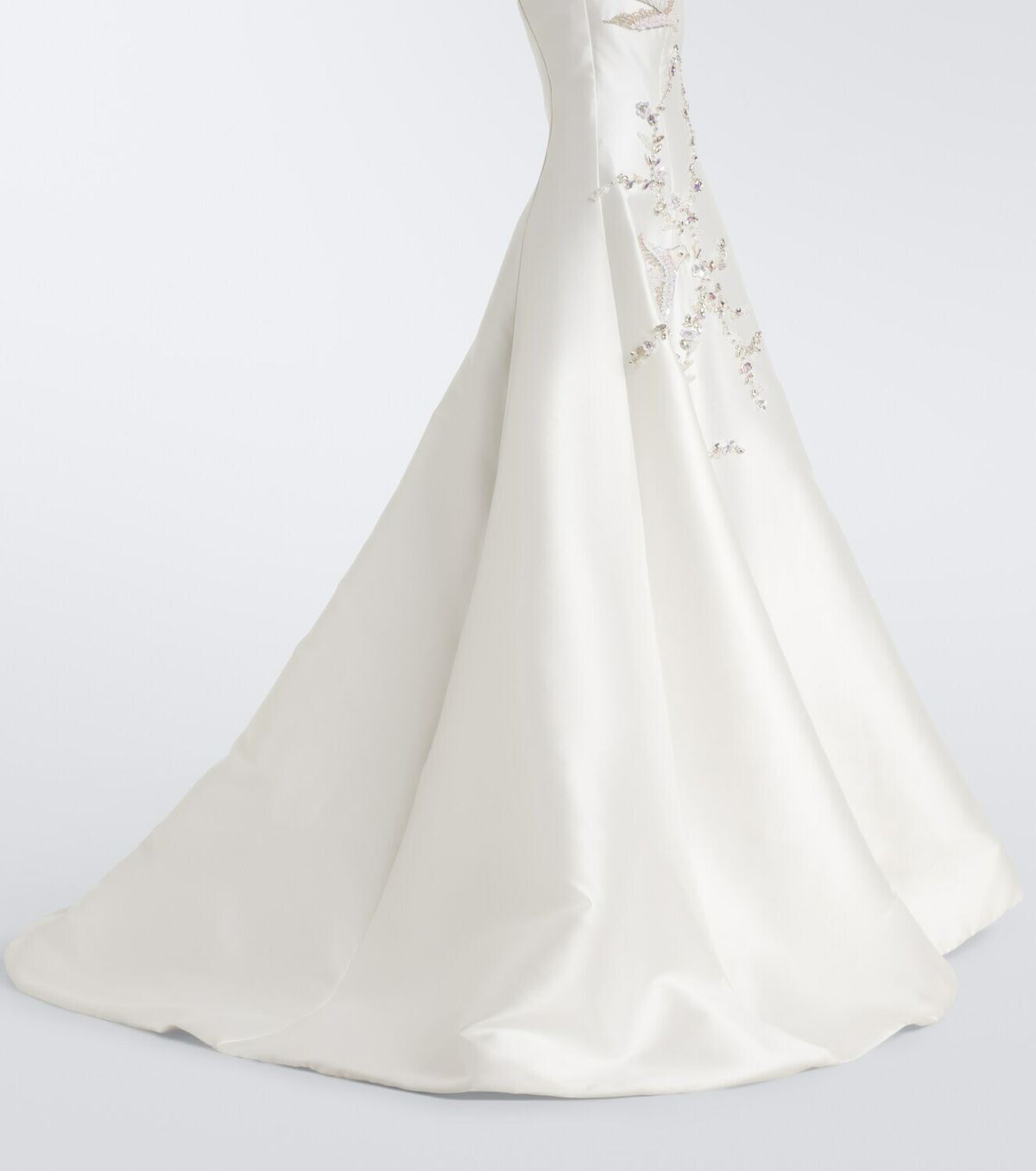 Costarellos Bridal embellished strapless bustier gown