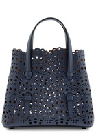 Alaïa Mina 20 Leather top Handle bag - Light Blue - One Size
