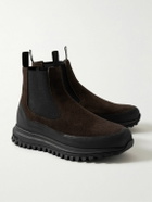 Diemme - Ramon Rubber-Trimmed Suede Chelsea Boots - Brown