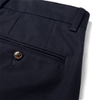 Bellerose - Slim-Fit Cotton-Twill Shorts - Blue