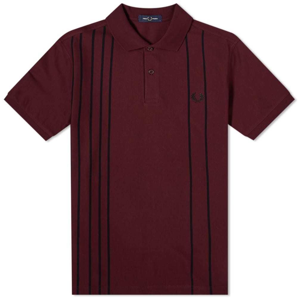 Fred Perry Authentic Refined Stripe Polo Fred Perry Authentic