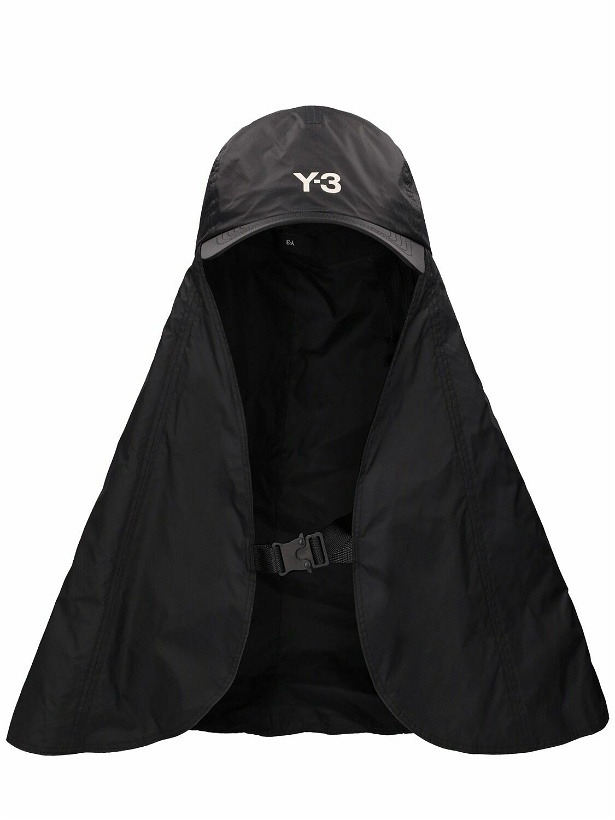 Photo: Y-3 - Ut Hat W/ Integrated Scarf Panel