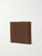 POLO RALPH LAUREN - Logo-Debossed Leather Billfold Wallet - Brown