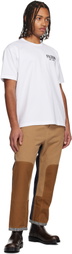 Junya Watanabe White Filson Edition Cotton Jersey T-shirt