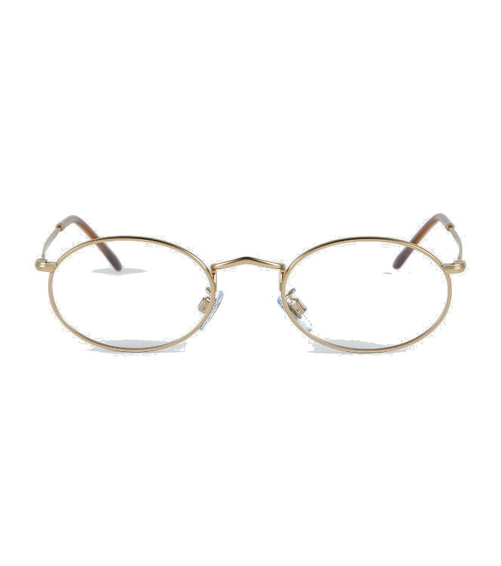 Photo: Giorgio Armani Oval glasses