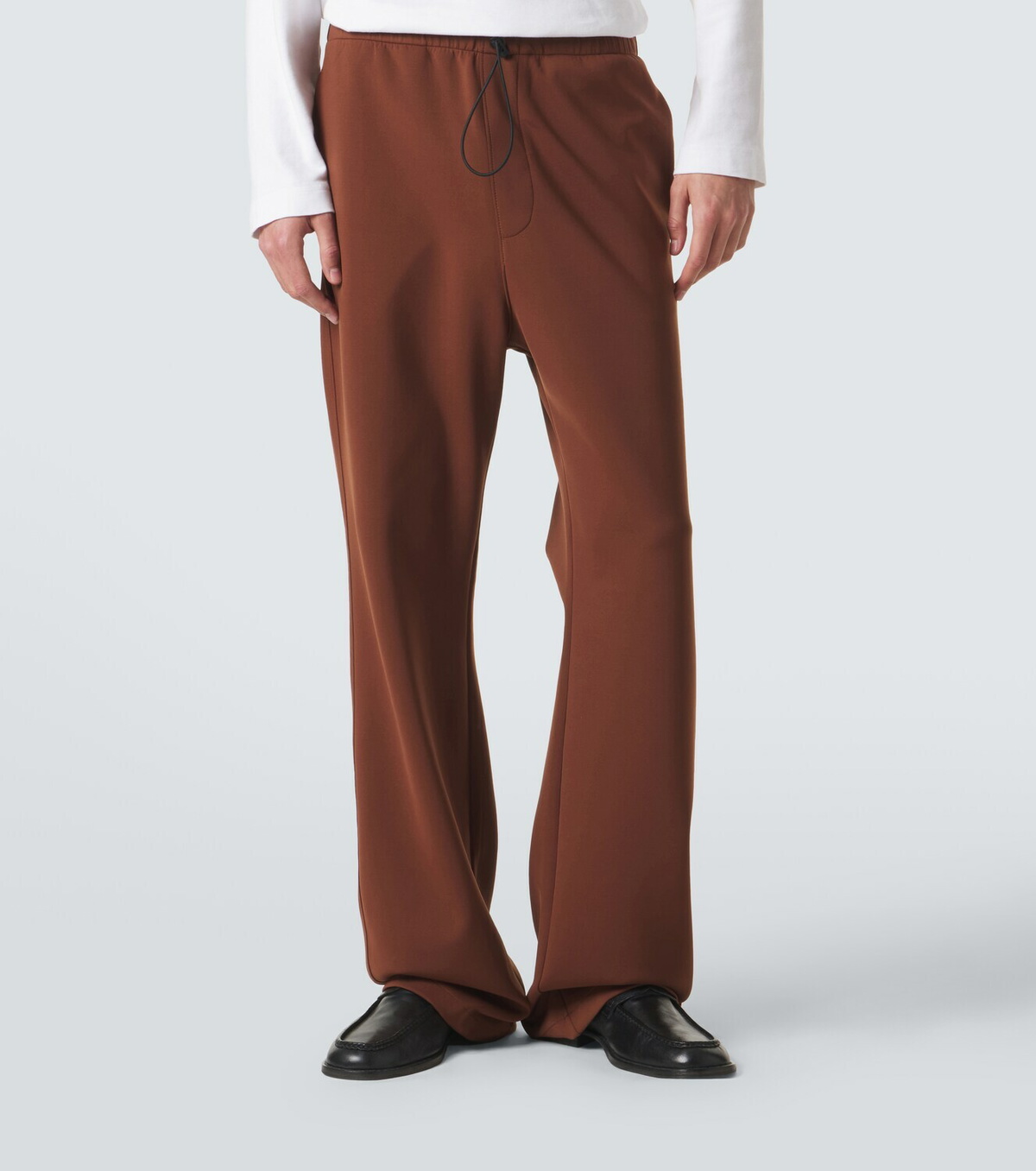 Acne Studios Jersey straight pants Acne Studios