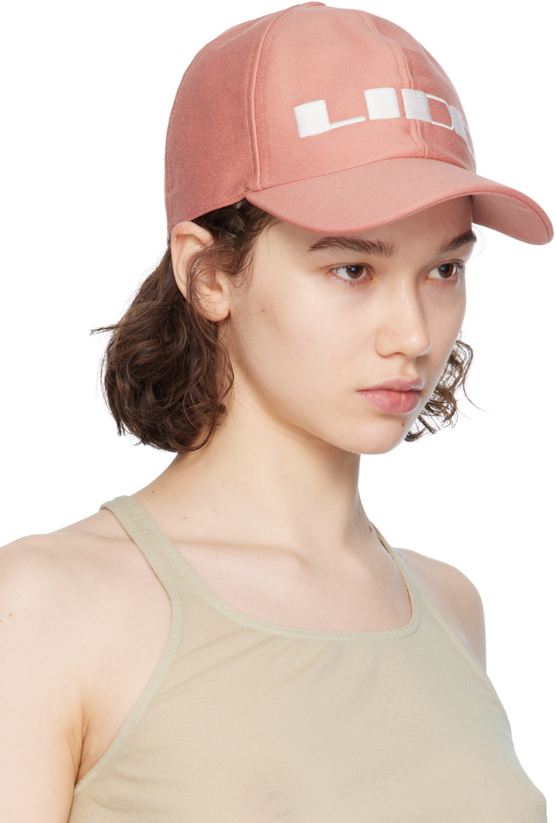 Rick Owens DRKSHDW Pink Baseball Cap