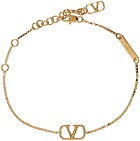Valentino Garavani Gold VLogo Signature Bracelet