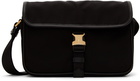 TOM FORD Black Mini Buckle Messenger Bag