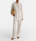 Asceno Ferrara striped shirt