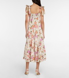 Zimmermann - Pattie floral cotton midi dress