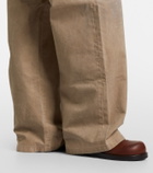 Acne Studios Cotton twill wide-leg pants