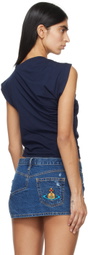 Vivienne Westwood Navy Hebo T-Shirt