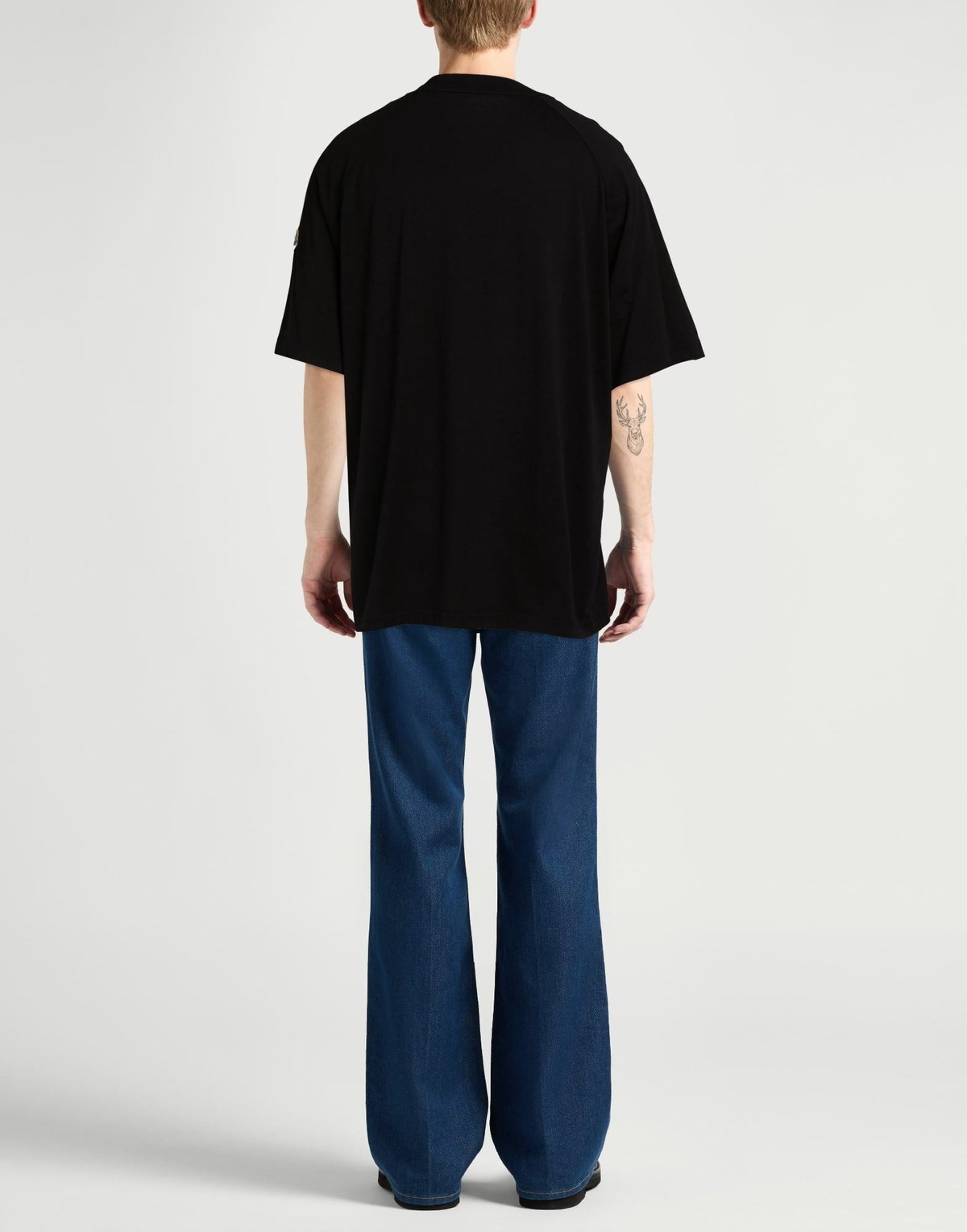 Moncler Mens T-shirt in Black