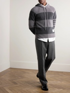 Thom Browne - Straight-Leg Virgin Wool Trousers - Gray