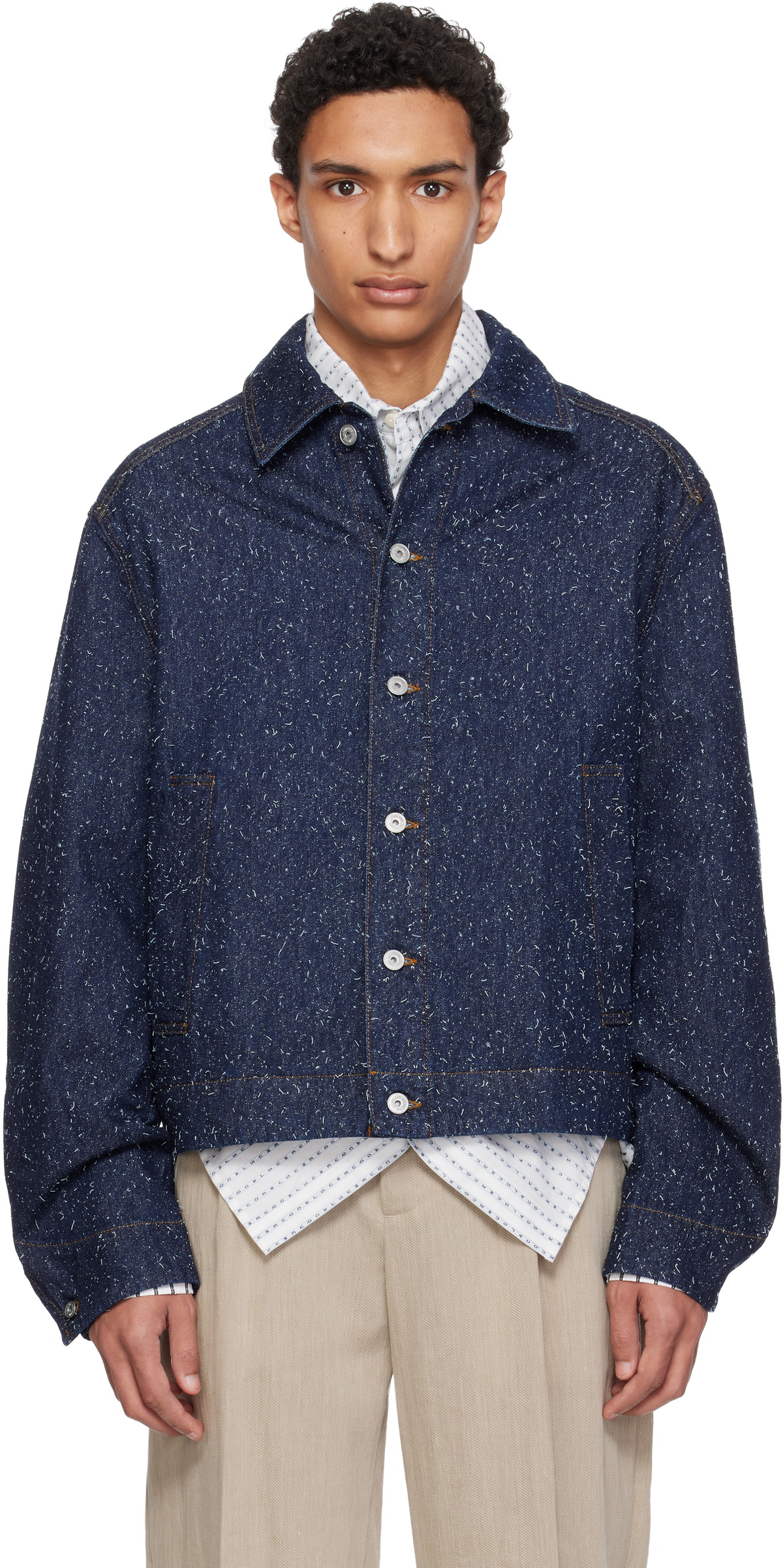 JACQUEMUS Black La Croisière 'The Melao' Jacket Jacquemus