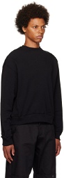 SPENCER BADU Black Side Zip Sweatshirt