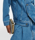 Giuseppe di Morabito Floral-appliqué denim jacket