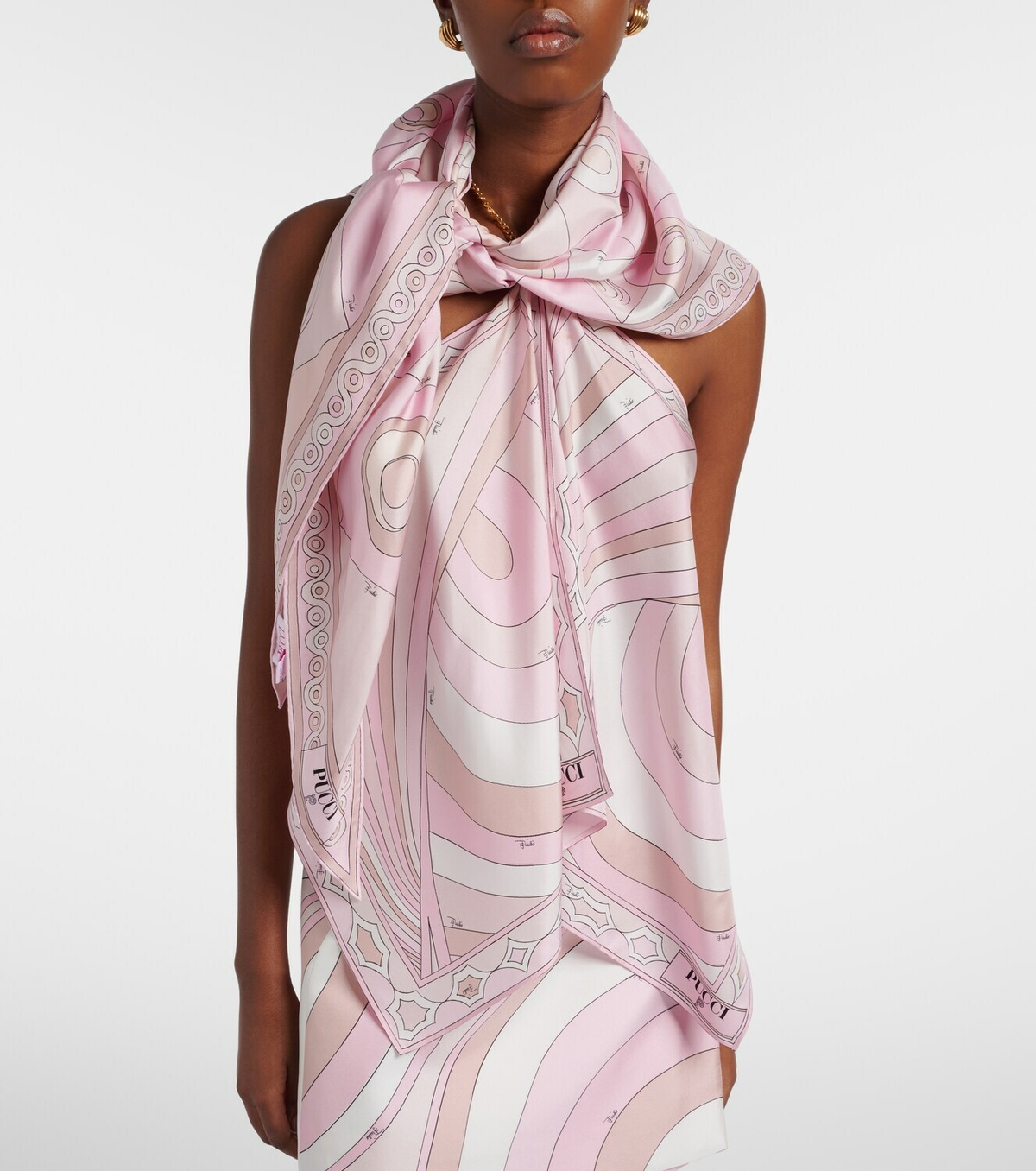 Pucci Occhi silk twill scarf
